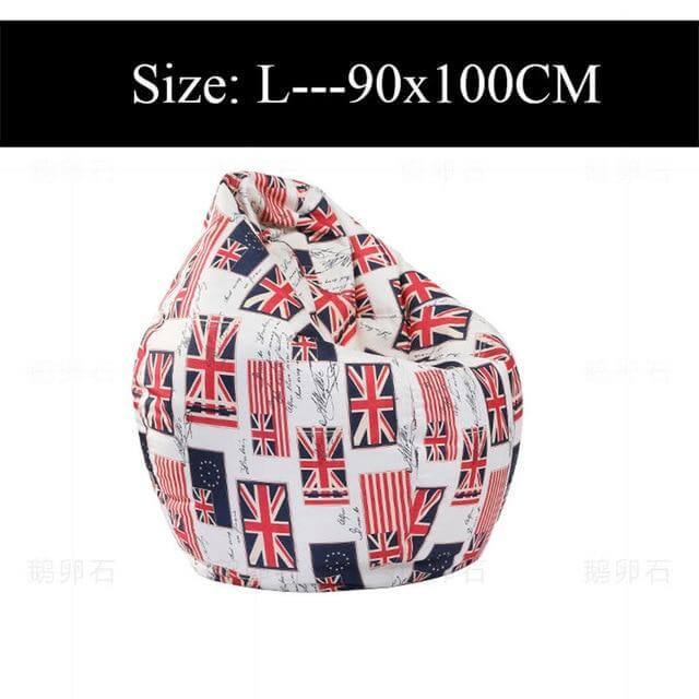 BowLift | Printed Lounger Sofa Bean Bags