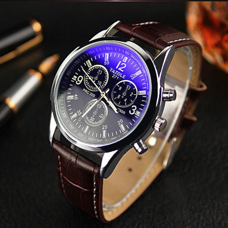 Blue Ray - Luxury Men's Quartz Wristwatch | Bowlift
