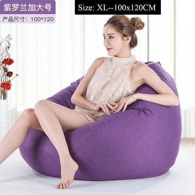 BowLift | Modern Look Loft Style Pouf One Seat Bean Bag