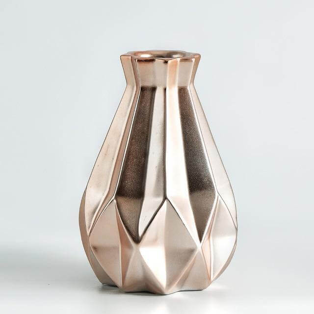 BowLift | Modern Europe Brief Matt Diamond Porcelain Ceramic Vase