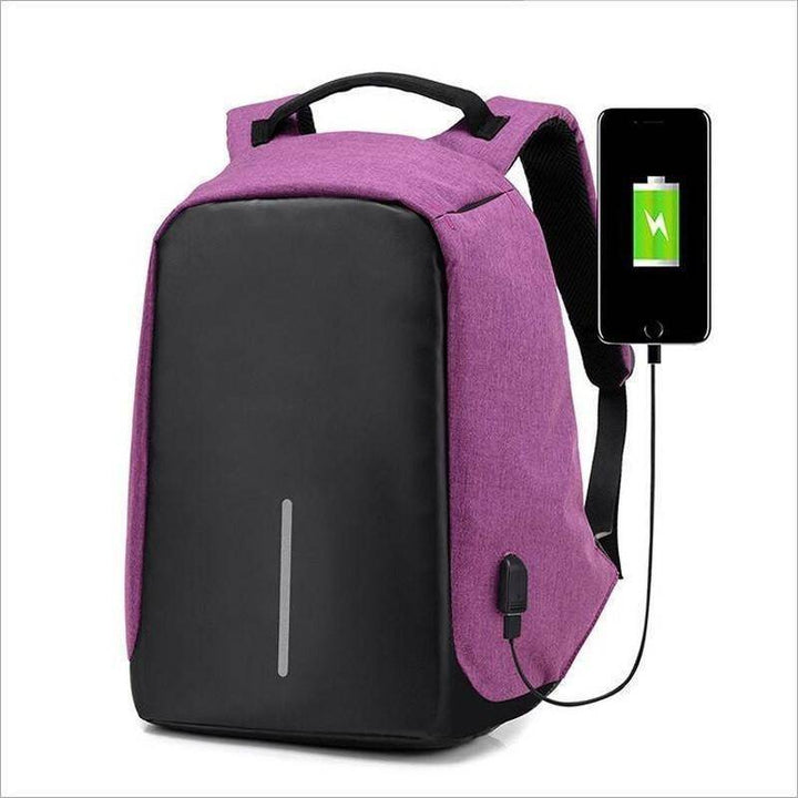 BowLift | Backpack Casual Fashion Laptop Anti-theft Notebook School Bag with USB Port