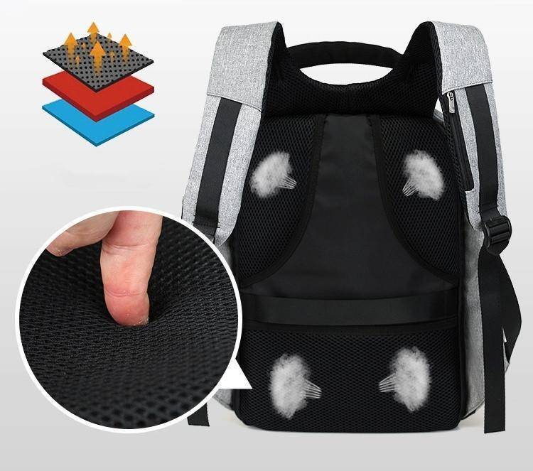 BowLift | Backpack Casual Fashion Laptop Anti-theft Notebook School Bag with USB Port