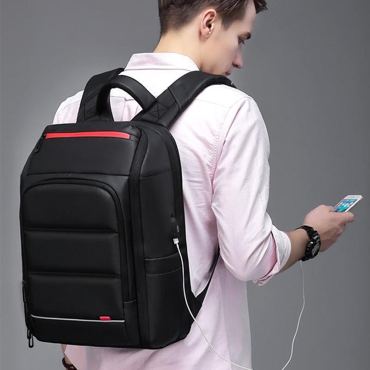 BowLift | 15.6 Inch Laptop Travel Backpack Water Repellent Functional Rucksack With USB Charging Port