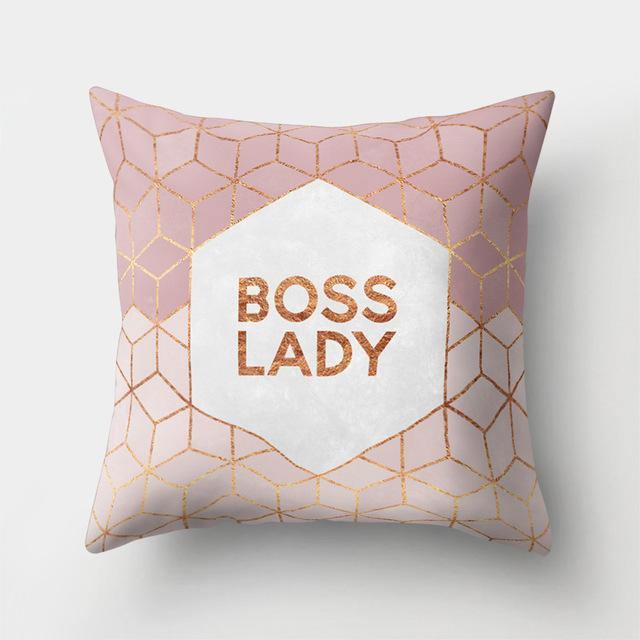 BowLift | Square Decorative Geometric Striped Pillow Cases