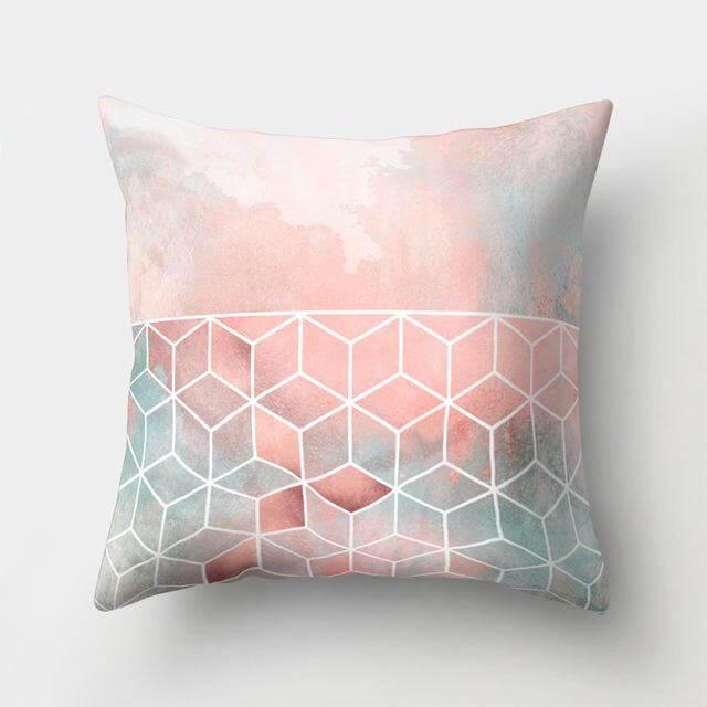 BowLift | Square Decorative Geometric Striped Pillow Cases