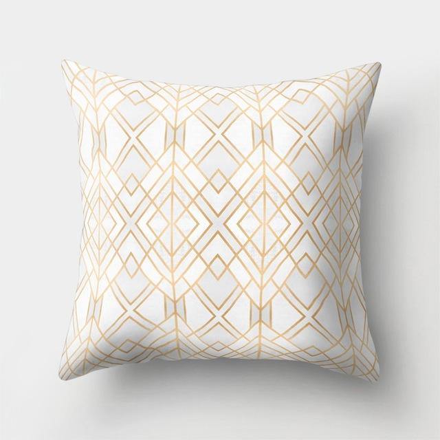 BowLift | Square Decorative Geometric Striped Pillow Cases