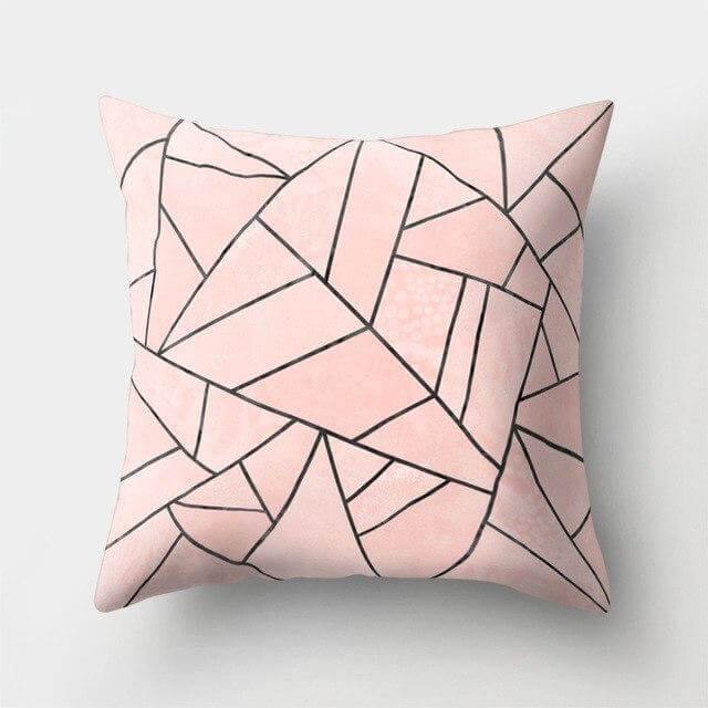BowLift | Square Decorative Geometric Striped Pillow Cases