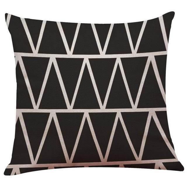 BowLift | Geometrical Lovely Black and White Home Pillow Cases