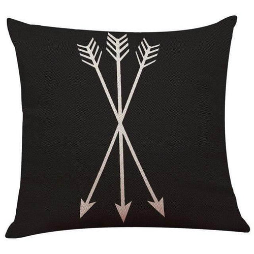 BowLift | Geometrical Lovely Black and White Home Pillow Cases