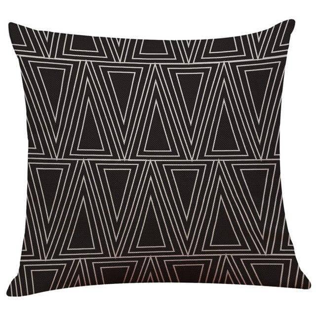BowLift | Geometrical Lovely Black and White Home Pillow Cases