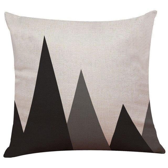 BowLift | Geometrical Lovely Black and White Home Pillow Cases