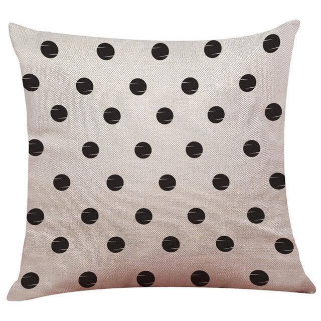BowLift | Geometrical Lovely Black and White Home Pillow Cases