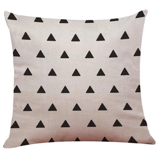 BowLift | Geometrical Lovely Black and White Home Pillow Cases