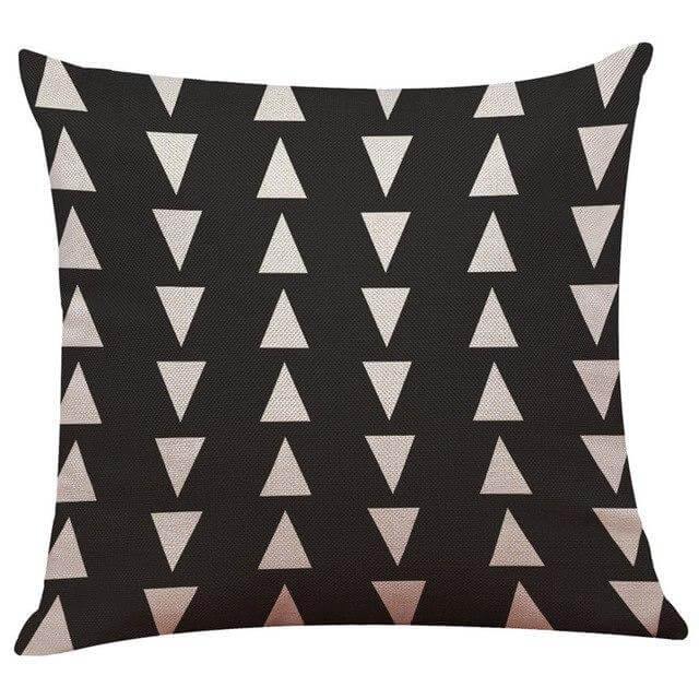 BowLift | Geometrical Lovely Black and White Home Pillow Cases