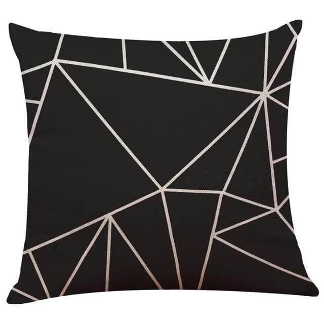 BowLift | Geometrical Lovely Black and White Home Pillow Cases