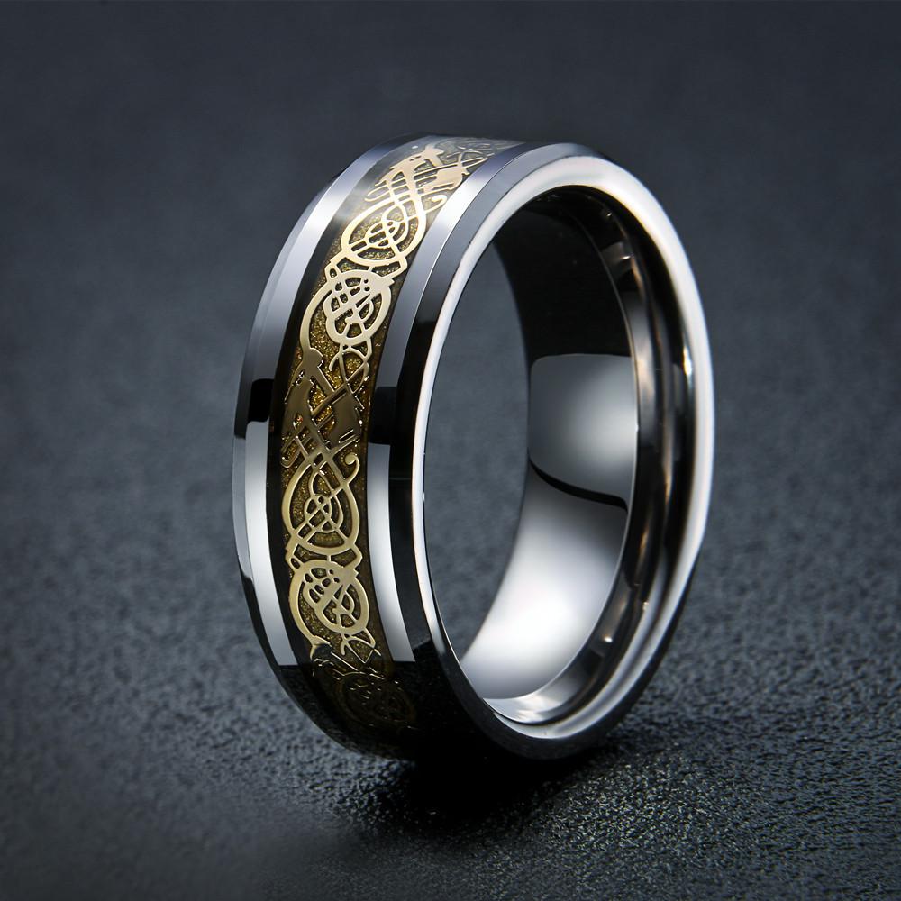 Dragon's Breath - Steel Viking Ring | Bowlift