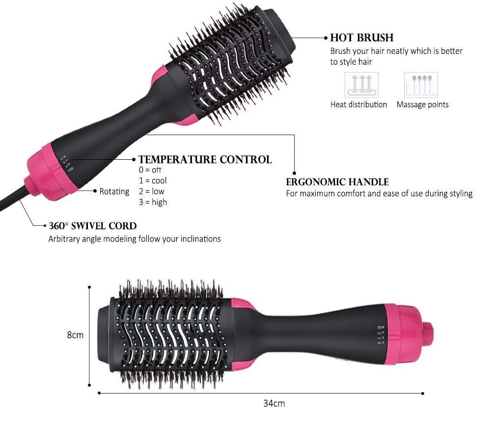 BowLift | 2 in 1 Hair Dryer Brush