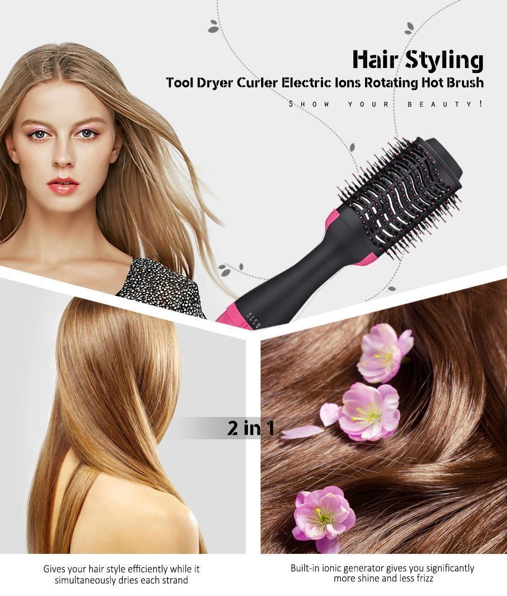 BowLift | 2 in 1 Hair Dryer Brush