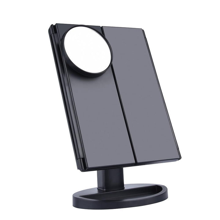 BowLift | 22 LED Lighted Makeup Mirror - Desktop Touch Screen Make Up Mirror