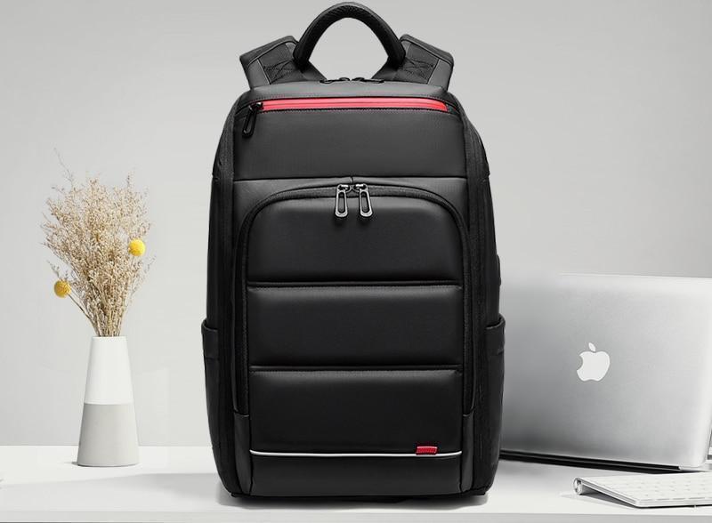 BowLift | 15.6 Inch Laptop Travel Backpack Water Repellent Functional Rucksack With USB Charging Port