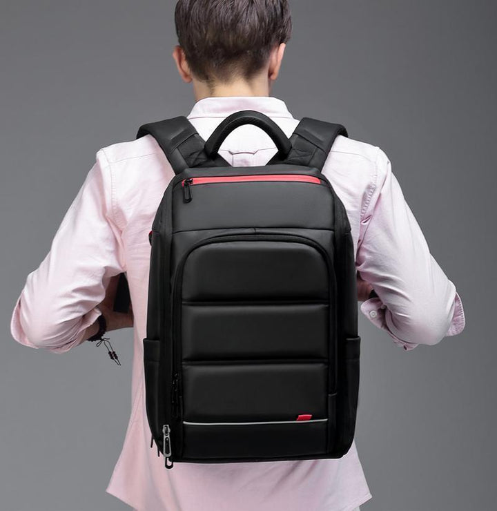 BowLift | 15.6 Inch Laptop Travel Backpack Water Repellent Functional Rucksack With USB Charging Port