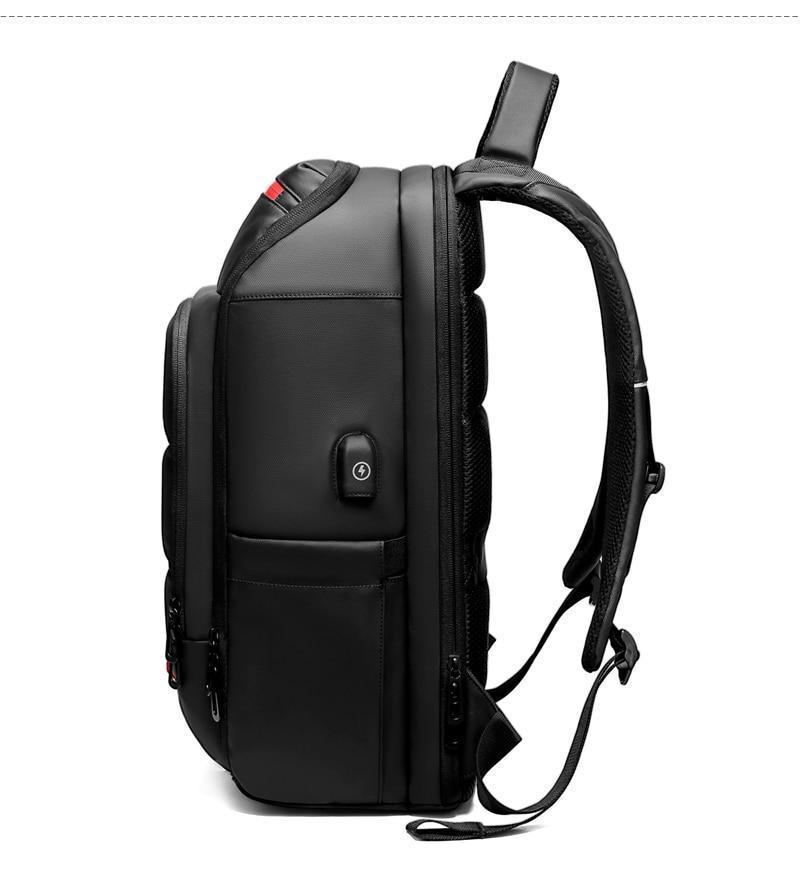 BowLift | 15.6 Inch Laptop Travel Backpack Water Repellent Functional Rucksack With USB Charging Port