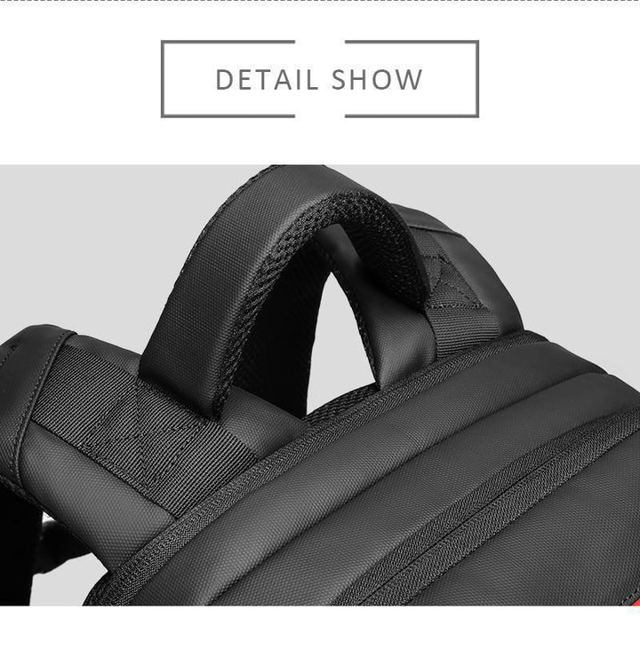 BowLift | 15.6 Inch Laptop Travel Backpack Water Repellent Functional Rucksack With USB Charging Port