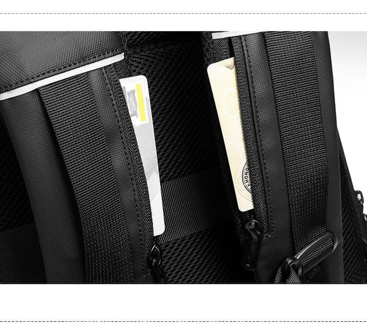 BowLift | 15.6 Inch Laptop Travel Backpack Water Repellent Functional Rucksack With USB Charging Port