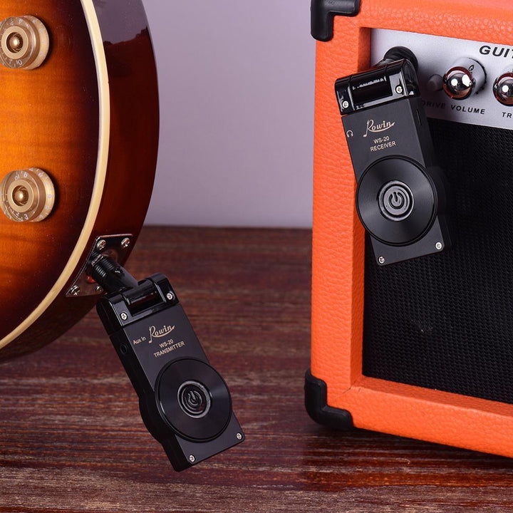 BowLift | Wireless Guitar System Transmitter Rechargeable Jack 2.4Ghz