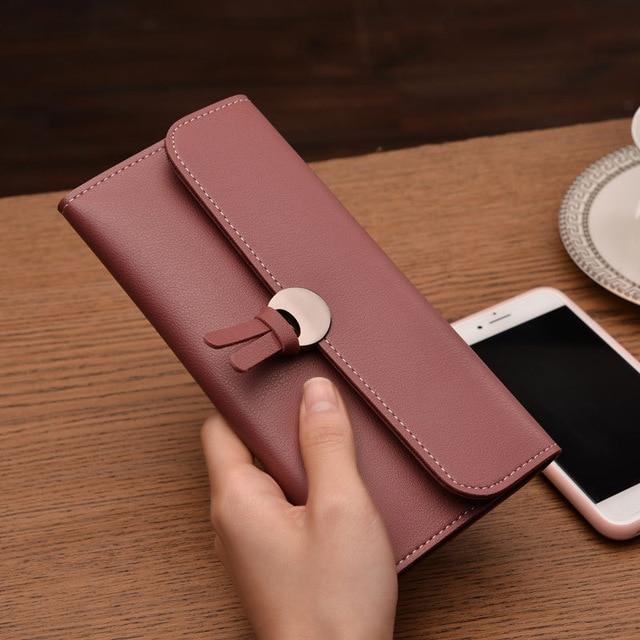 Karina - Modern Clasp Clutch Purse | Bowlift