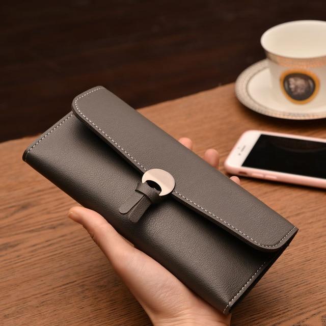 Karina - Modern Clasp Clutch Purse | Bowlift