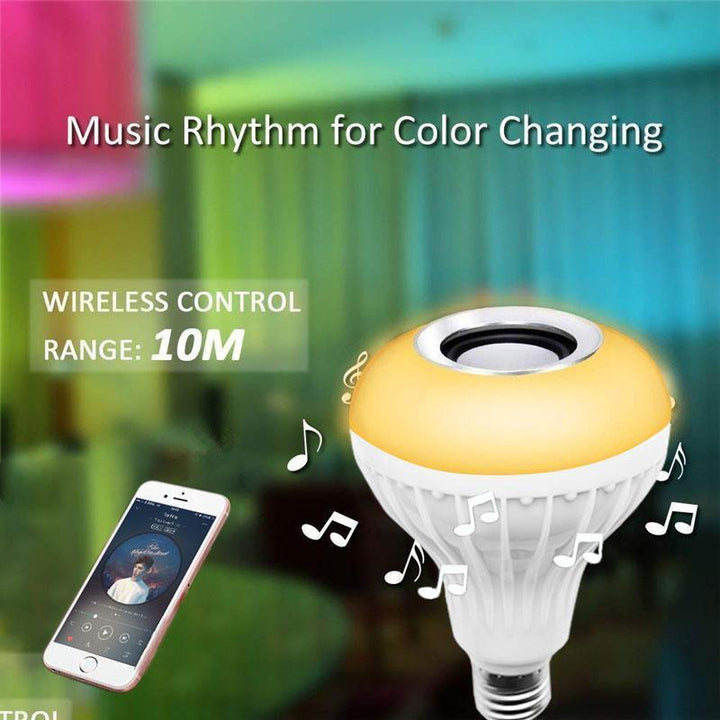 BowLift | LED Light Bulb Speaker Wireless Bluetooth Control