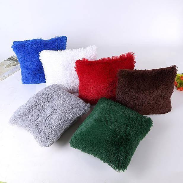 BowLift | Puffy Fuzzy Hairy Pillow Cases
