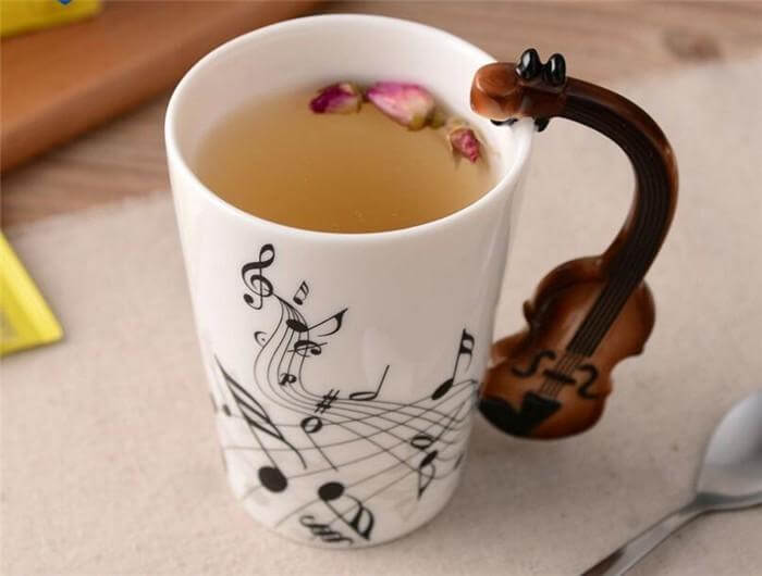 BowLift | Guitar Style Ceramic Mug