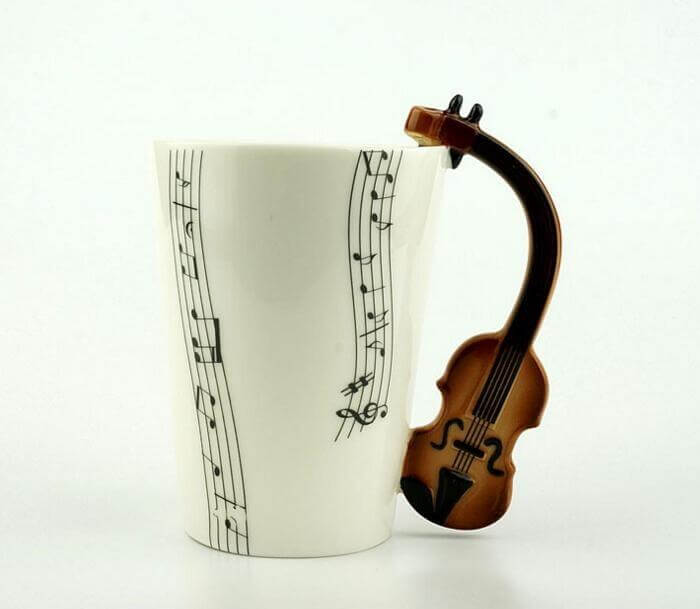 BowLift | Guitar Style Ceramic Mug