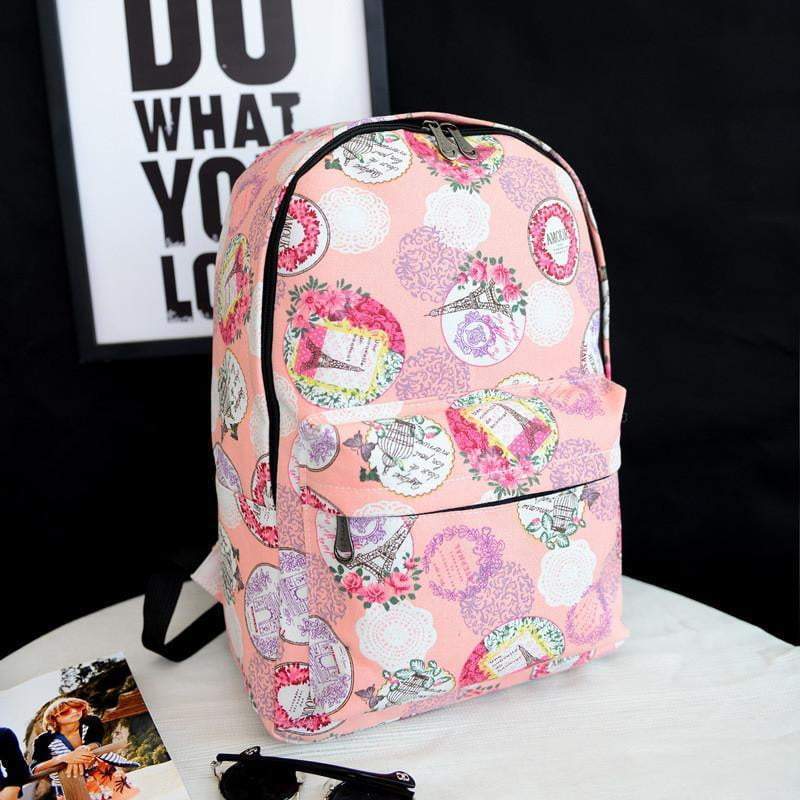 BowLift | Amazing Canvas Retro Backpage  Backpacks