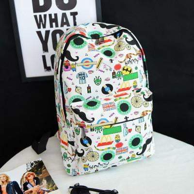 BowLift | Amazing Canvas Retro Backpage  Backpacks