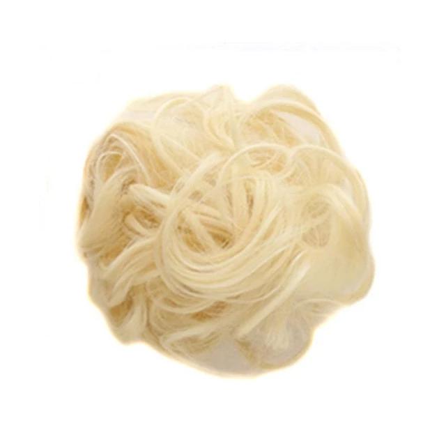 Messy Bun Fake Hair Scrunchie | Bowlift