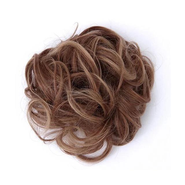 Messy Bun Fake Hair Scrunchie | Bowlift