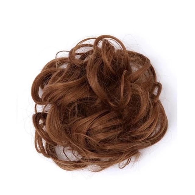 Messy Bun Fake Hair Scrunchie | Bowlift