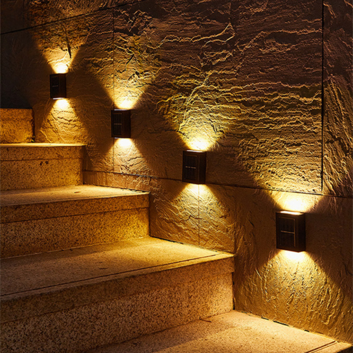 BowLift | LuxeSolar Elegant LED Wall Lamp | Sustainable solar energy with automatic operation