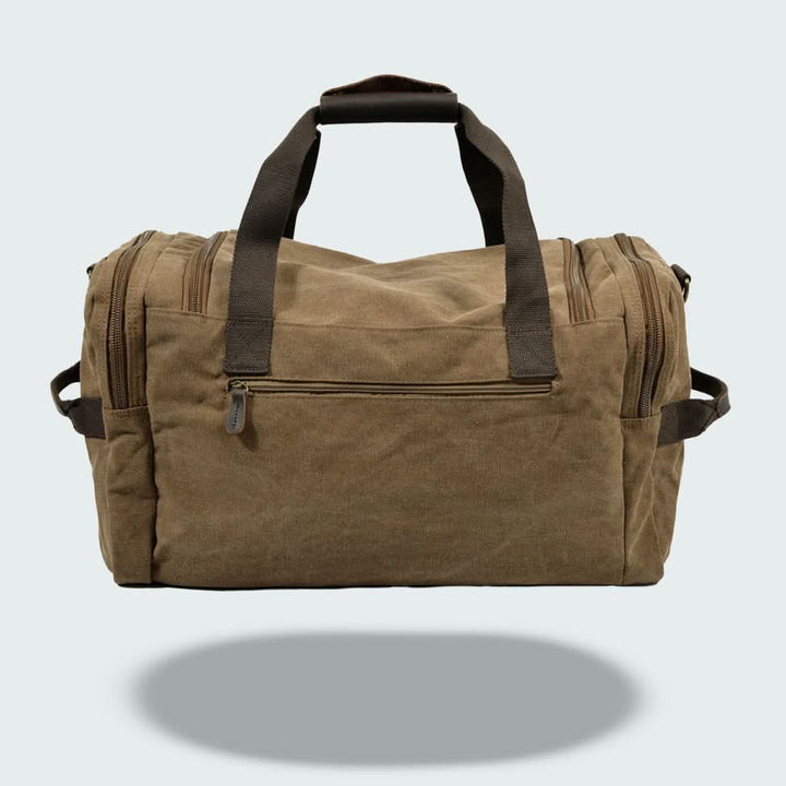 BowLift | Vanguard Waxed Canvas & Leather Travel Duffle – 36.5L