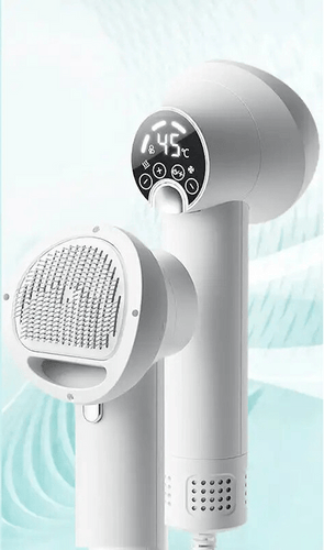 BowLift | Leiser 2-in-1 Hair Dryer & Brush for Pets