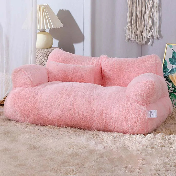 BowLift | Plush Fleece Dog Sofa Bed for Ultimate Comfort – Spacious and Machine Washable Cat Sofa