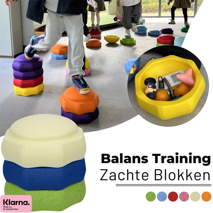 BowLift | Stackable Stepping Stones for Creative Play and Balance - StepJoy