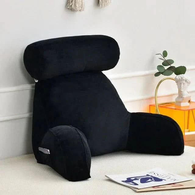BowLift | Backrest Reading Pillow with Arms and Pocket