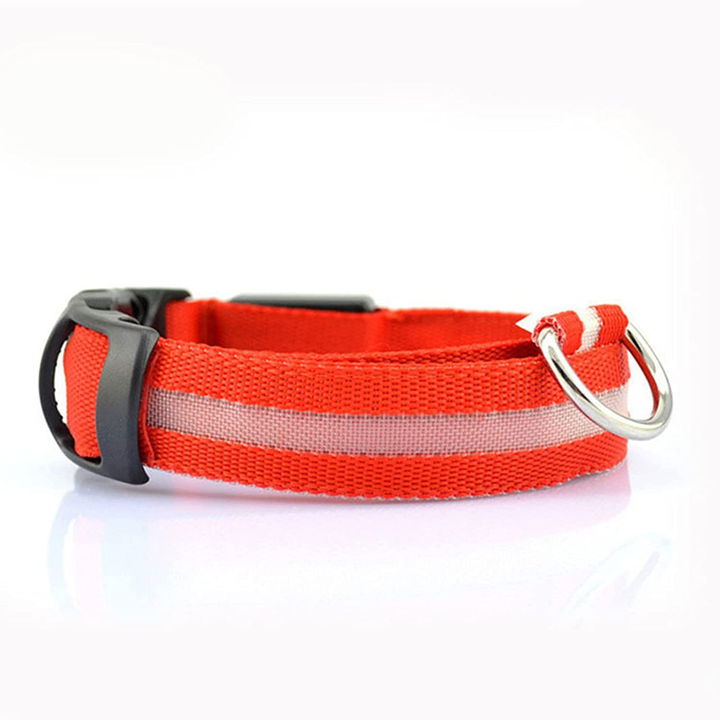 BowLift | Luminous Animal Collar with LED Light – Rechargeable, Waterproof, Adjustable Fit for Enhanced Safety at Night