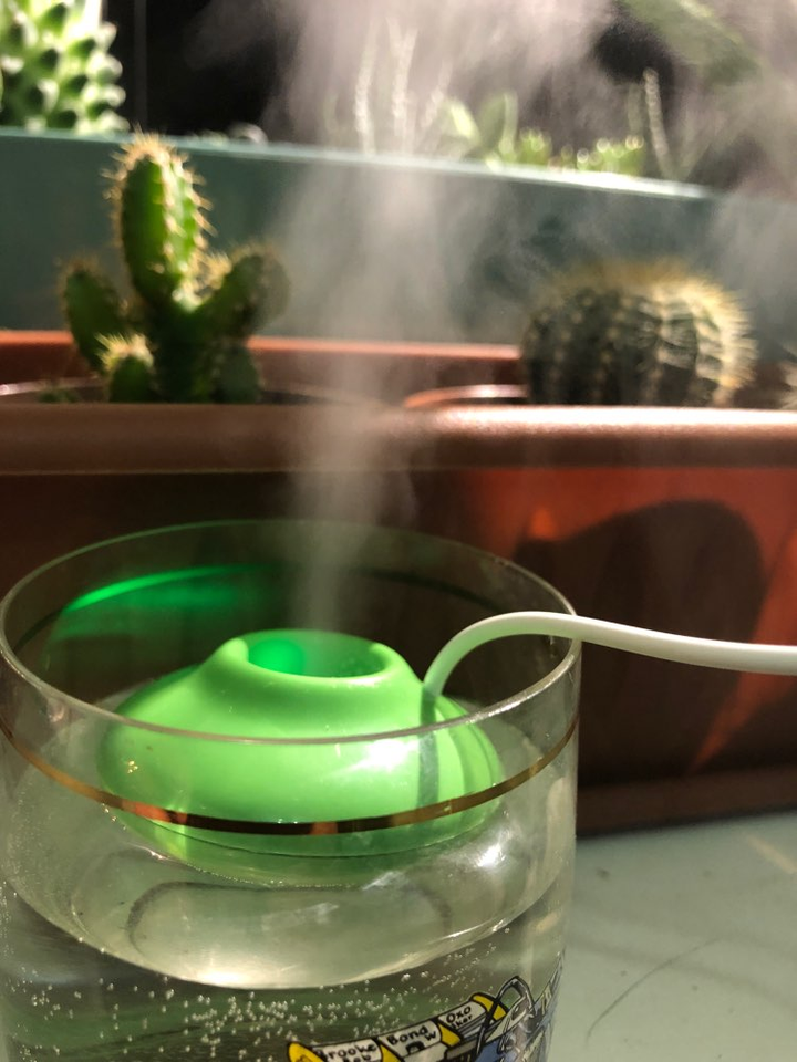 BowLift | Mini Portable USB Donut Shaped Air Humidifier