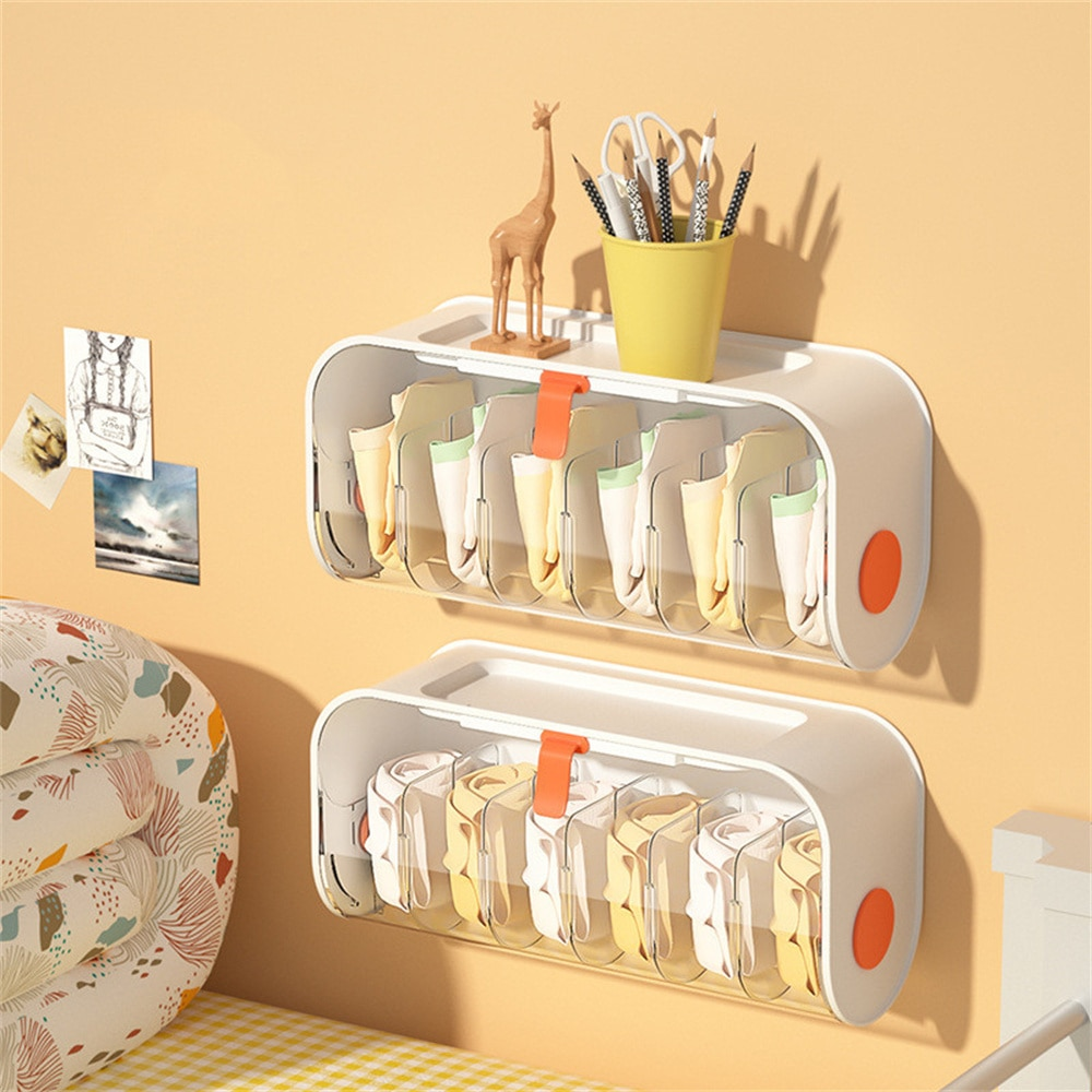 BowLift | Punch-Free Wall Clothes Organizer Storage Box