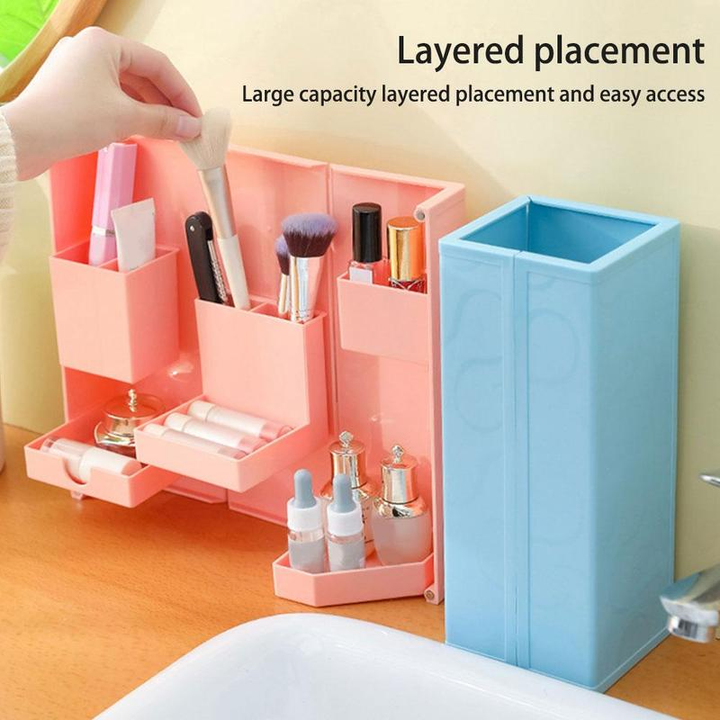 BowLift | Foldable Stationary Makeup Storage Box